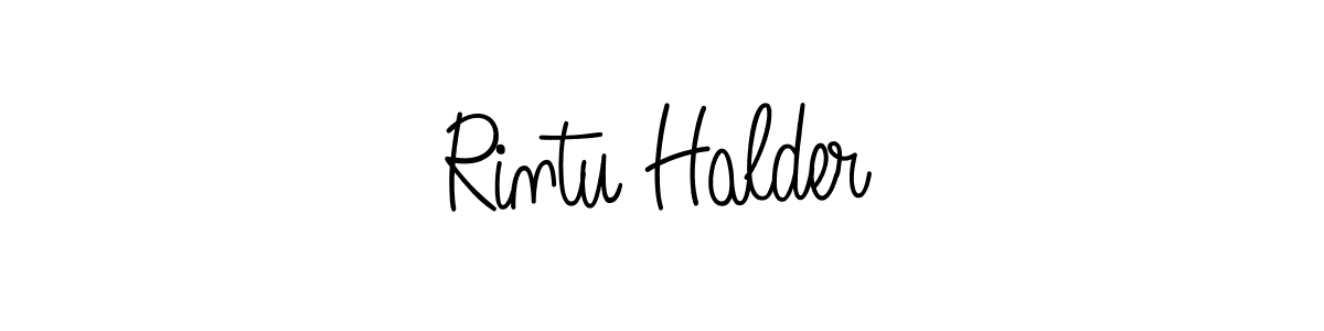 Once you've used our free online signature maker to create your best signature Angelique-Rose-font-FFP style, it's time to enjoy all of the benefits that Rintu Halder name signing documents. Rintu Halder signature style 5 images and pictures png