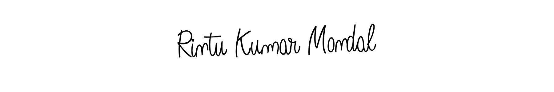 Once you've used our free online signature maker to create your best signature Angelique-Rose-font-FFP style, it's time to enjoy all of the benefits that Rintu Kumar Mondal name signing documents. Rintu Kumar Mondal signature style 5 images and pictures png