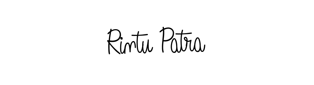 How to make Rintu Patra signature? Angelique-Rose-font-FFP is a professional autograph style. Create handwritten signature for Rintu Patra name. Rintu Patra signature style 5 images and pictures png