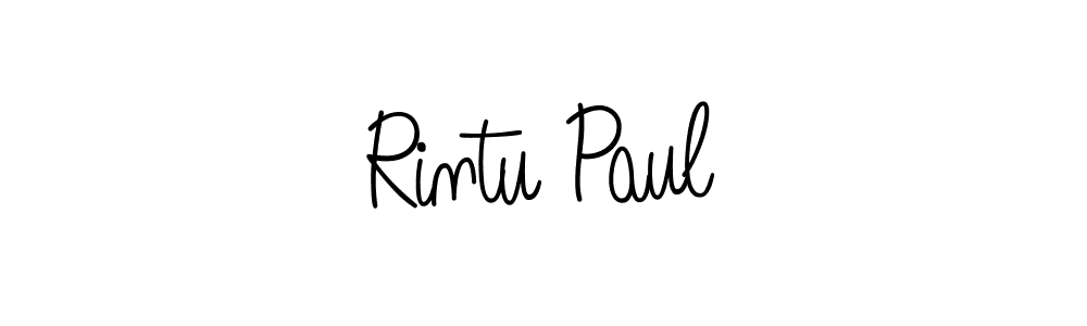 if you are searching for the best signature style for your name Rintu Paul. so please give up your signature search. here we have designed multiple signature styles  using Angelique-Rose-font-FFP. Rintu Paul signature style 5 images and pictures png