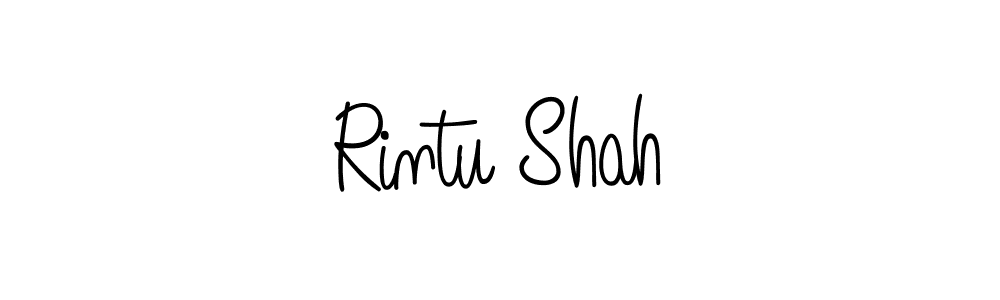 Best and Professional Signature Style for Rintu Shah. Angelique-Rose-font-FFP Best Signature Style Collection. Rintu Shah signature style 5 images and pictures png