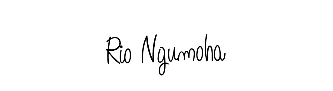 How to Draw Rio Ngumoha signature style? Angelique-Rose-font-FFP is a latest design signature styles for name Rio Ngumoha. Rio Ngumoha signature style 5 images and pictures png