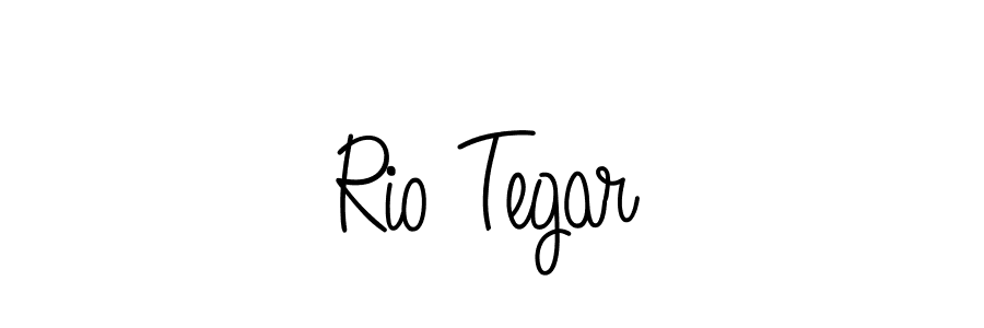 Rio Tegar stylish signature style. Best Handwritten Sign (Angelique-Rose-font-FFP) for my name. Handwritten Signature Collection Ideas for my name Rio Tegar. Rio Tegar signature style 5 images and pictures png