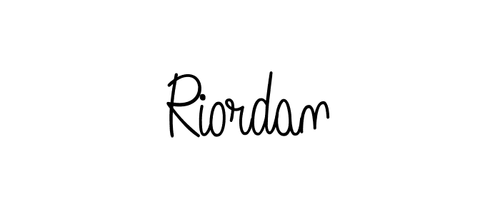 if you are searching for the best signature style for your name Riordan. so please give up your signature search. here we have designed multiple signature styles  using Angelique-Rose-font-FFP. Riordan signature style 5 images and pictures png