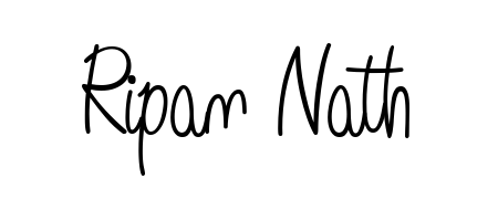 The Angelique-Rose-font-FFP handwriting style adds charm and authenticity to name Ripan Nath. A wonderful choice for personal thank-you notes. Ripan Nath signature style 5 images and pictures png