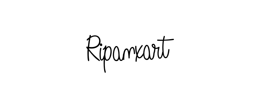Make a beautiful signature design for name Ripanxart. With this signature (Angelique-Rose-font-FFP) style, you can create a handwritten signature for free. Ripanxart signature style 5 images and pictures png