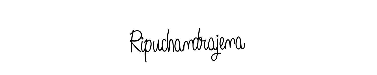 if you are searching for the best signature style for your name Ripuchandrajena. so please give up your signature search. here we have designed multiple signature styles  using Angelique-Rose-font-FFP. Ripuchandrajena signature style 5 images and pictures png