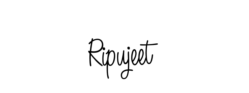 It looks lik you need a new signature style for name Ripujeet. Design unique handwritten (Angelique-Rose-font-FFP) signature with our free signature maker in just a few clicks. Ripujeet signature style 5 images and pictures png