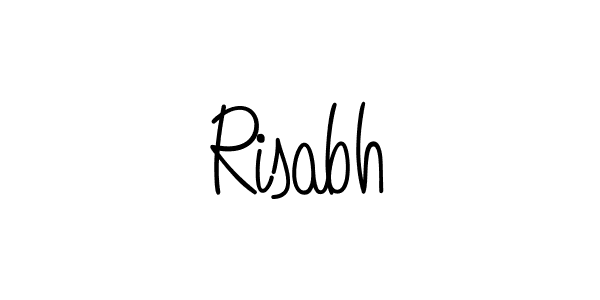 if you are searching for the best signature style for your name Risabh. so please give up your signature search. here we have designed multiple signature styles  using Angelique-Rose-font-FFP. Risabh signature style 5 images and pictures png