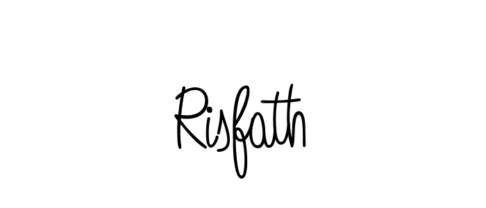 Risfath stylish signature style. Best Handwritten Sign (Angelique-Rose-font-FFP) for my name. Handwritten Signature Collection Ideas for my name Risfath. Risfath signature style 5 images and pictures png