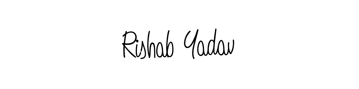 Make a beautiful signature design for name Rishab Yadav. Use this online signature maker to create a handwritten signature for free. Rishab Yadav signature style 5 images and pictures png