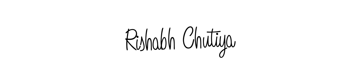 You can use this online signature creator to create a handwritten signature for the name Rishabh Chutiya. This is the best online autograph maker. Rishabh Chutiya signature style 5 images and pictures png