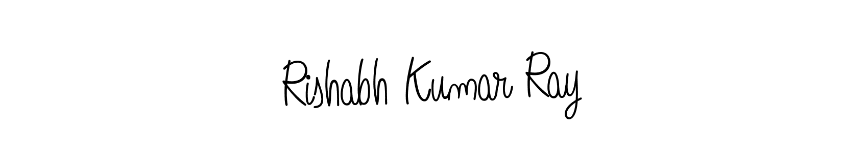 Design your own signature with our free online signature maker. With this signature software, you can create a handwritten (Angelique-Rose-font-FFP) signature for name Rishabh Kumar Ray. Rishabh Kumar Ray signature style 5 images and pictures png