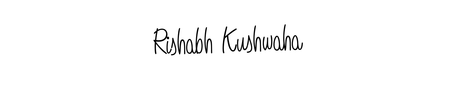 if you are searching for the best signature style for your name Rishabh Kushwaha. so please give up your signature search. here we have designed multiple signature styles  using Angelique-Rose-font-FFP. Rishabh Kushwaha signature style 5 images and pictures png