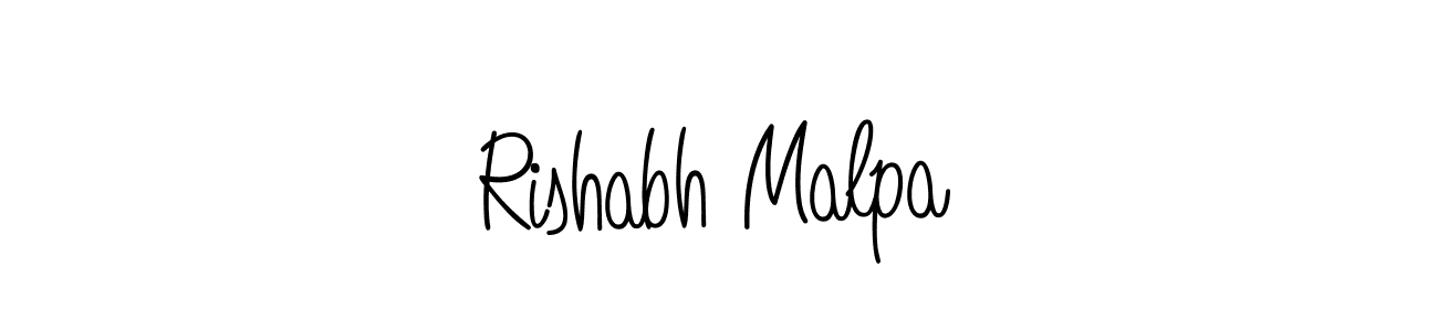 Similarly Angelique-Rose-font-FFP is the best handwritten signature design. Signature creator online .You can use it as an online autograph creator for name Rishabh Malpa. Rishabh Malpa signature style 5 images and pictures png