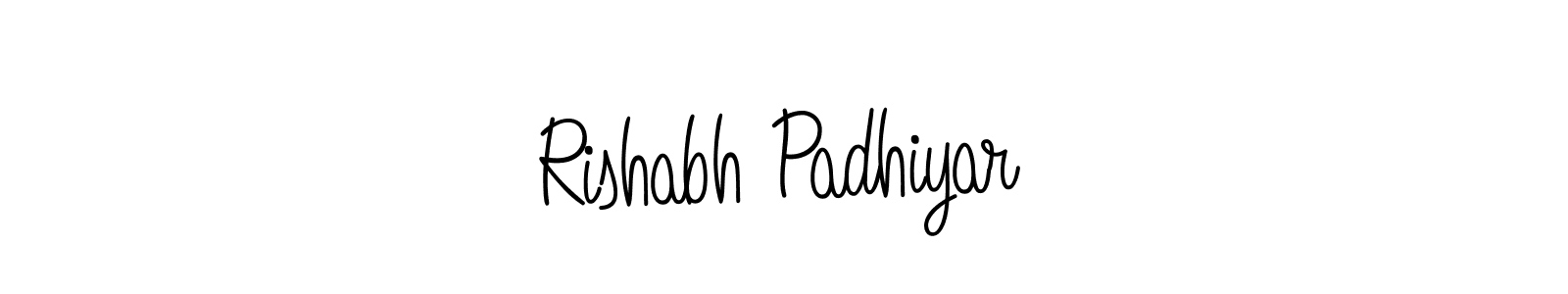 Make a short Rishabh Padhiyar signature style. Manage your documents anywhere anytime using Angelique-Rose-font-FFP. Create and add eSignatures, submit forms, share and send files easily. Rishabh Padhiyar signature style 5 images and pictures png