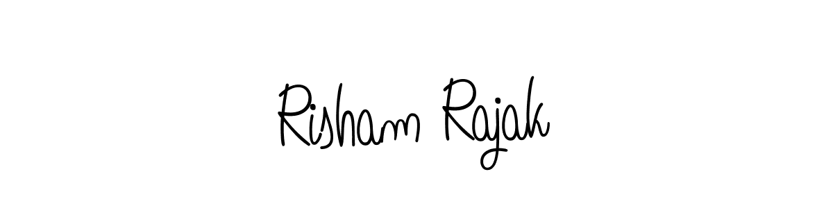 Make a short Risham Rajak signature style. Manage your documents anywhere anytime using Angelique-Rose-font-FFP. Create and add eSignatures, submit forms, share and send files easily. Risham Rajak signature style 5 images and pictures png