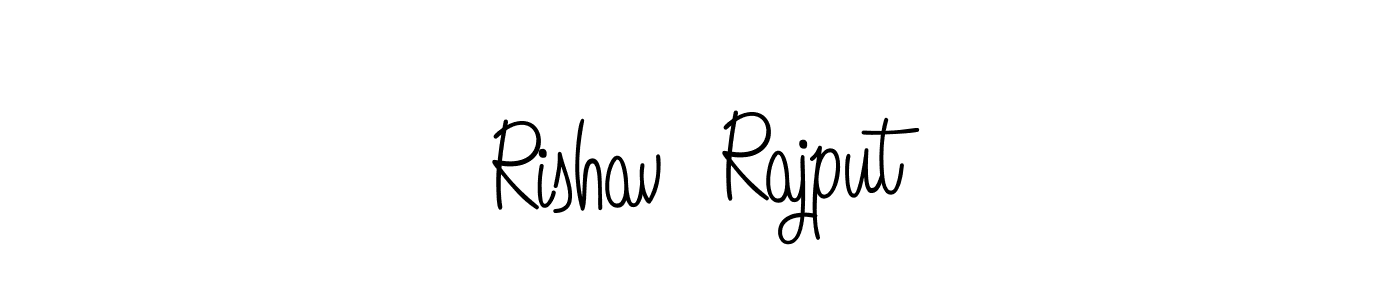 Also we have Rishav  Rajput name is the best signature style. Create professional handwritten signature collection using Angelique-Rose-font-FFP autograph style. Rishav  Rajput signature style 5 images and pictures png