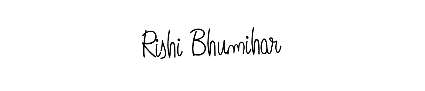 Here are the top 10 professional signature styles for the name Rishi Bhumihar. These are the best autograph styles you can use for your name. Rishi Bhumihar signature style 5 images and pictures png