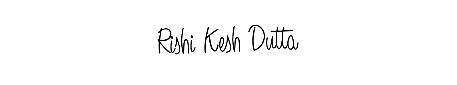 How to make Rishi Kesh Dutta name signature. Use Angelique-Rose-font-FFP style for creating short signs online. This is the latest handwritten sign. Rishi Kesh Dutta signature style 5 images and pictures png