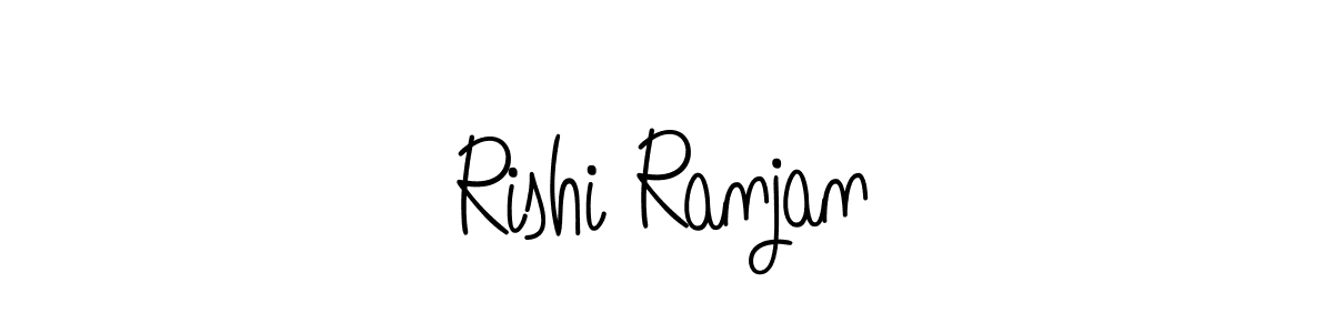How to make Rishi Ranjan name signature. Use Angelique-Rose-font-FFP style for creating short signs online. This is the latest handwritten sign. Rishi Ranjan signature style 5 images and pictures png