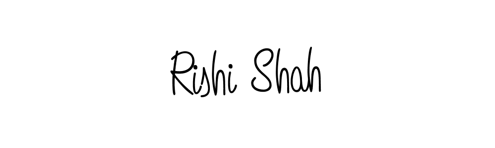 Use a signature maker to create a handwritten signature online. With this signature software, you can design (Angelique-Rose-font-FFP) your own signature for name Rishi Shah. Rishi Shah signature style 5 images and pictures png