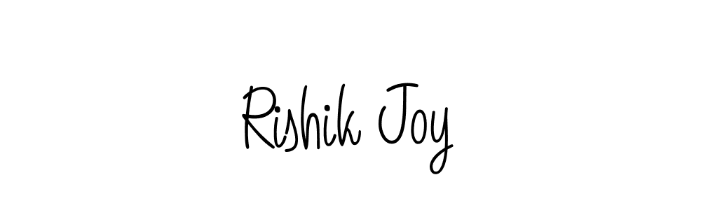 Make a short Rishik Joy signature style. Manage your documents anywhere anytime using Angelique-Rose-font-FFP. Create and add eSignatures, submit forms, share and send files easily. Rishik Joy signature style 5 images and pictures png