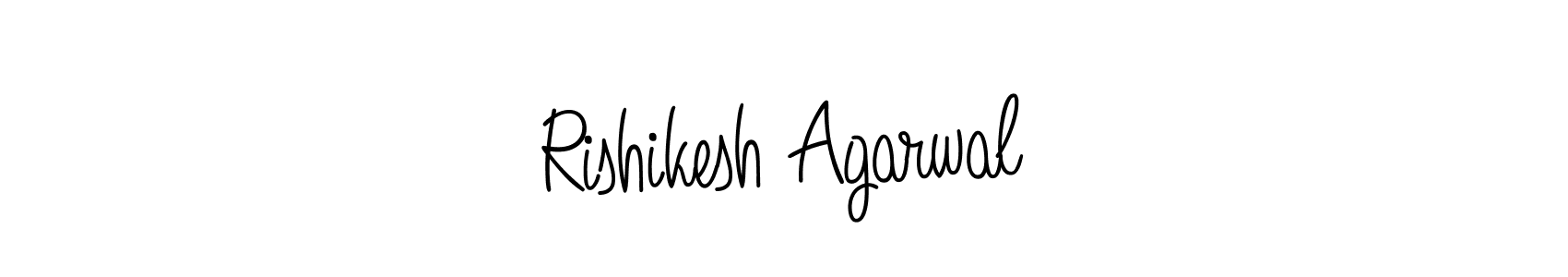 Also we have Rishikesh Agarwal name is the best signature style. Create professional handwritten signature collection using Angelique-Rose-font-FFP autograph style. Rishikesh Agarwal signature style 5 images and pictures png