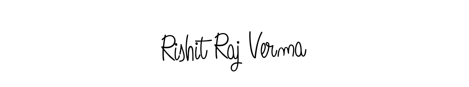 Similarly Angelique-Rose-font-FFP is the best handwritten signature design. Signature creator online .You can use it as an online autograph creator for name Rishit Raj Verma. Rishit Raj Verma signature style 5 images and pictures png