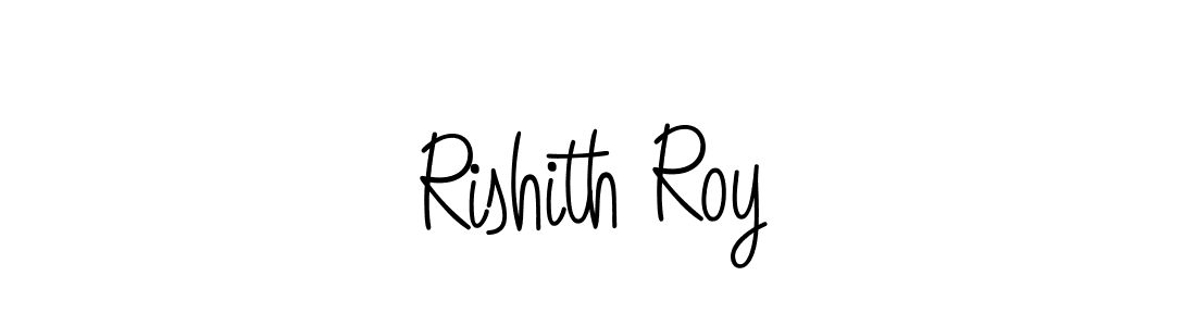 Rishith Roy stylish signature style. Best Handwritten Sign (Angelique-Rose-font-FFP) for my name. Handwritten Signature Collection Ideas for my name Rishith Roy. Rishith Roy signature style 5 images and pictures png