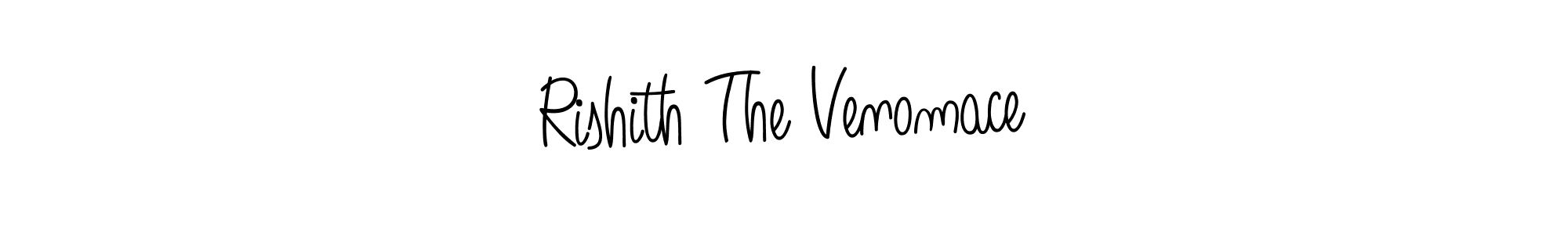 Angelique-Rose-font-FFP is a professional signature style that is perfect for those who want to add a touch of class to their signature. It is also a great choice for those who want to make their signature more unique. Get Rishith The Venomace name to fancy signature for free. Rishith The Venomace signature style 5 images and pictures png