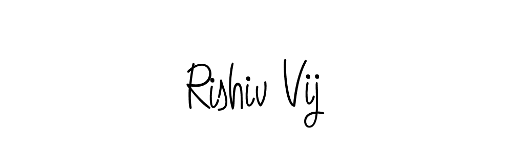 Best and Professional Signature Style for Rishiv Vij. Angelique-Rose-font-FFP Best Signature Style Collection. Rishiv Vij signature style 5 images and pictures png