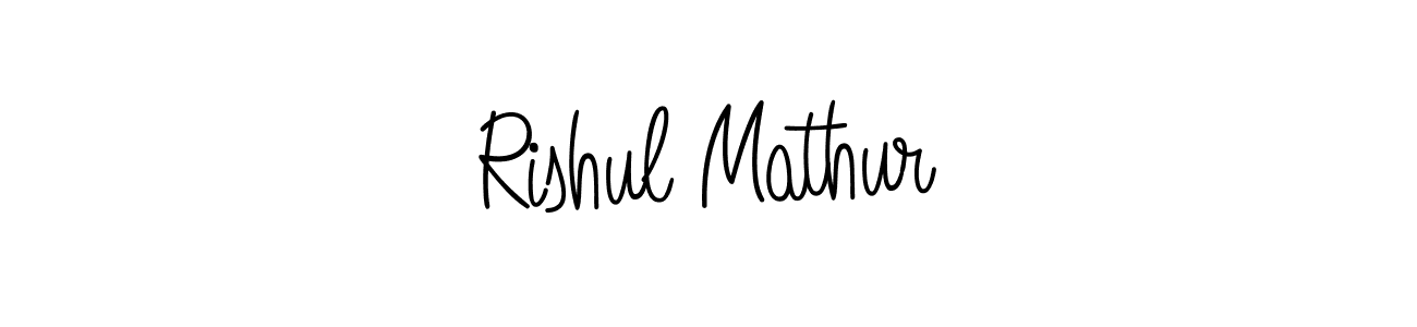 Similarly Angelique-Rose-font-FFP is the best handwritten signature design. Signature creator online .You can use it as an online autograph creator for name Rishul Mathur. Rishul Mathur signature style 5 images and pictures png