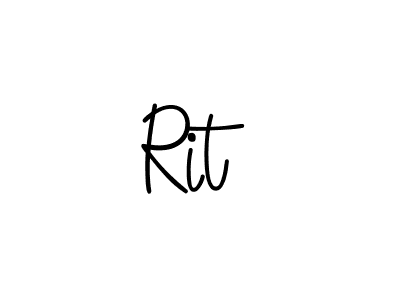 Also we have Rit  name is the best signature style. Create professional handwritten signature collection using Angelique-Rose-font-FFP autograph style. Rit  signature style 5 images and pictures png