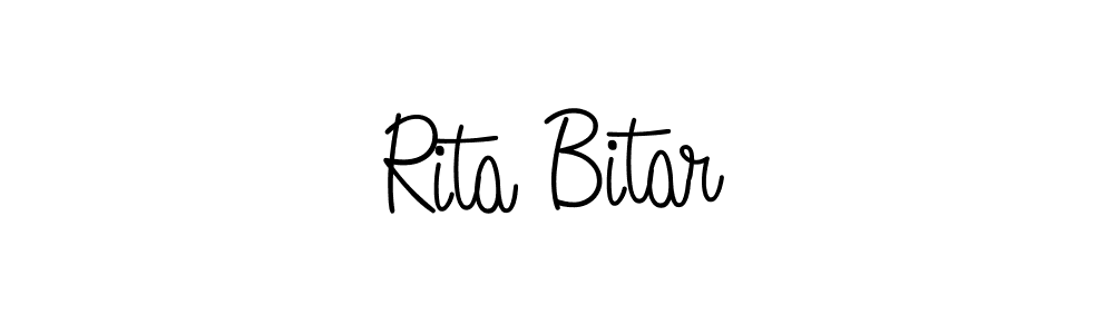 if you are searching for the best signature style for your name Rita Bitar. so please give up your signature search. here we have designed multiple signature styles  using Angelique-Rose-font-FFP. Rita Bitar signature style 5 images and pictures png