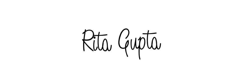 How to Draw Rita Gupta signature style? Angelique-Rose-font-FFP is a latest design signature styles for name Rita Gupta. Rita Gupta signature style 5 images and pictures png