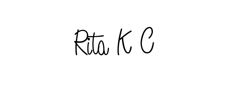 See photos of Rita K C official signature by Spectra . Check more albums & portfolios. Read reviews & check more about Angelique-Rose-font-FFP font. Rita K C signature style 5 images and pictures png