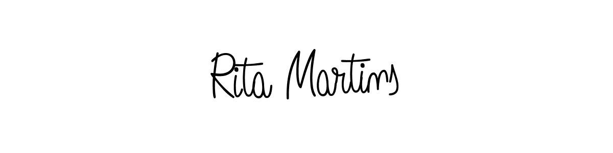 You can use this online signature creator to create a handwritten signature for the name Rita Martins. This is the best online autograph maker. Rita Martins signature style 5 images and pictures png