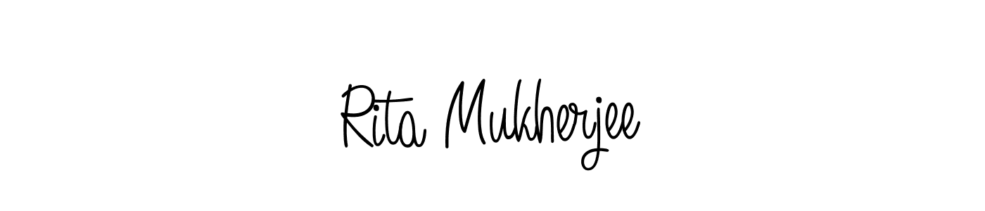 Best and Professional Signature Style for Rita Mukherjee. Angelique-Rose-font-FFP Best Signature Style Collection. Rita Mukherjee signature style 5 images and pictures png