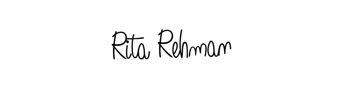 if you are searching for the best signature style for your name Rita Rehman. so please give up your signature search. here we have designed multiple signature styles  using Angelique-Rose-font-FFP. Rita Rehman signature style 5 images and pictures png