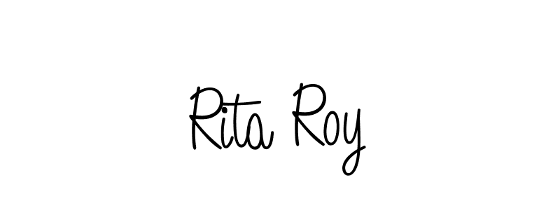 Once you've used our free online signature maker to create your best signature Angelique-Rose-font-FFP style, it's time to enjoy all of the benefits that Rita Roy name signing documents. Rita Roy signature style 5 images and pictures png