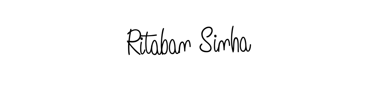 Best and Professional Signature Style for Ritaban Sinha. Angelique-Rose-font-FFP Best Signature Style Collection. Ritaban Sinha signature style 5 images and pictures png