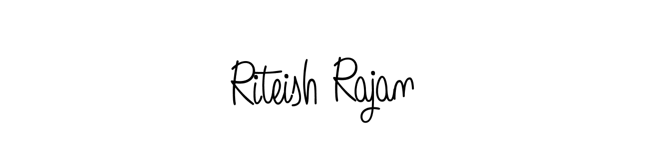 You can use this online signature creator to create a handwritten signature for the name Riteish Rajan. This is the best online autograph maker. Riteish Rajan signature style 5 images and pictures png