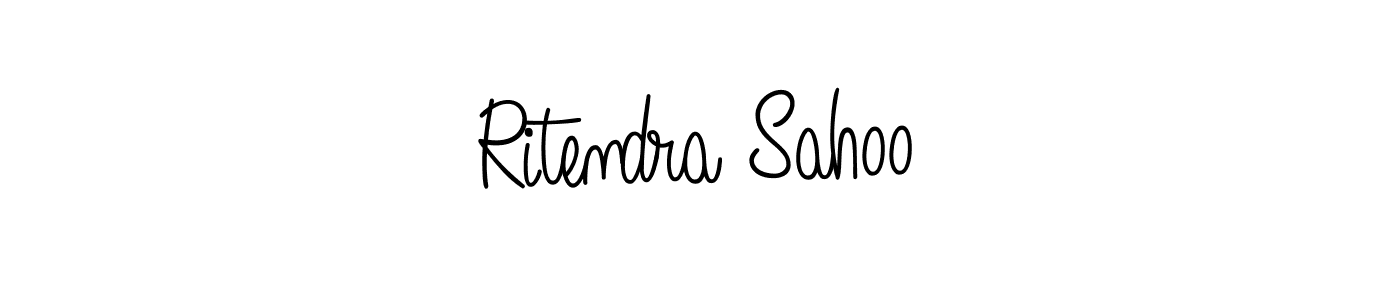 Best and Professional Signature Style for Ritendra Sahoo. Angelique-Rose-font-FFP Best Signature Style Collection. Ritendra Sahoo signature style 5 images and pictures png