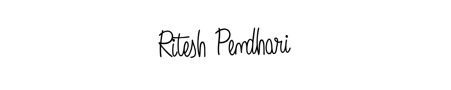 Here are the top 10 professional signature styles for the name Ritesh Pendhari. These are the best autograph styles you can use for your name. Ritesh Pendhari signature style 5 images and pictures png