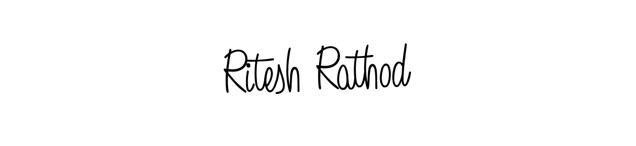 Also we have Ritesh Rathod name is the best signature style. Create professional handwritten signature collection using Angelique-Rose-font-FFP autograph style. Ritesh Rathod signature style 5 images and pictures png
