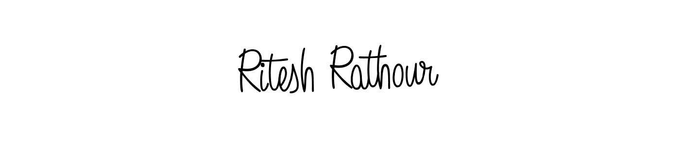 It looks lik you need a new signature style for name Ritesh Rathour. Design unique handwritten (Angelique-Rose-font-FFP) signature with our free signature maker in just a few clicks. Ritesh Rathour signature style 5 images and pictures png