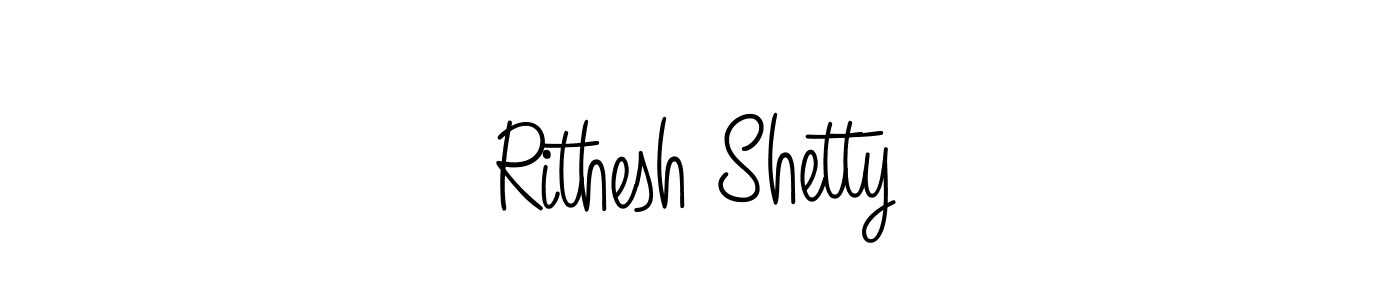 Also You can easily find your signature by using the search form. We will create Rithesh Shetty name handwritten signature images for you free of cost using Angelique-Rose-font-FFP sign style. Rithesh Shetty signature style 5 images and pictures png