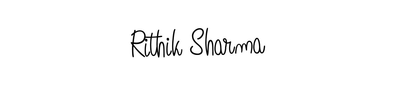 if you are searching for the best signature style for your name Rithik Sharma. so please give up your signature search. here we have designed multiple signature styles  using Angelique-Rose-font-FFP. Rithik Sharma signature style 5 images and pictures png