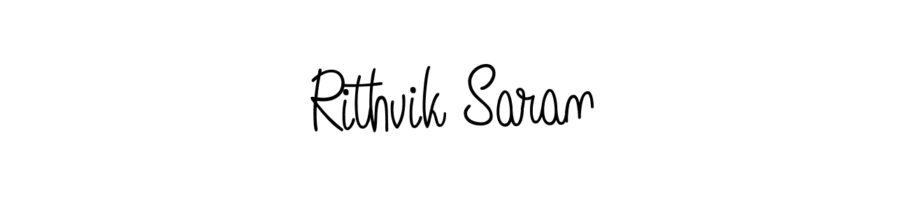 Also we have Rithvik Saran name is the best signature style. Create professional handwritten signature collection using Angelique-Rose-font-FFP autograph style. Rithvik Saran signature style 5 images and pictures png